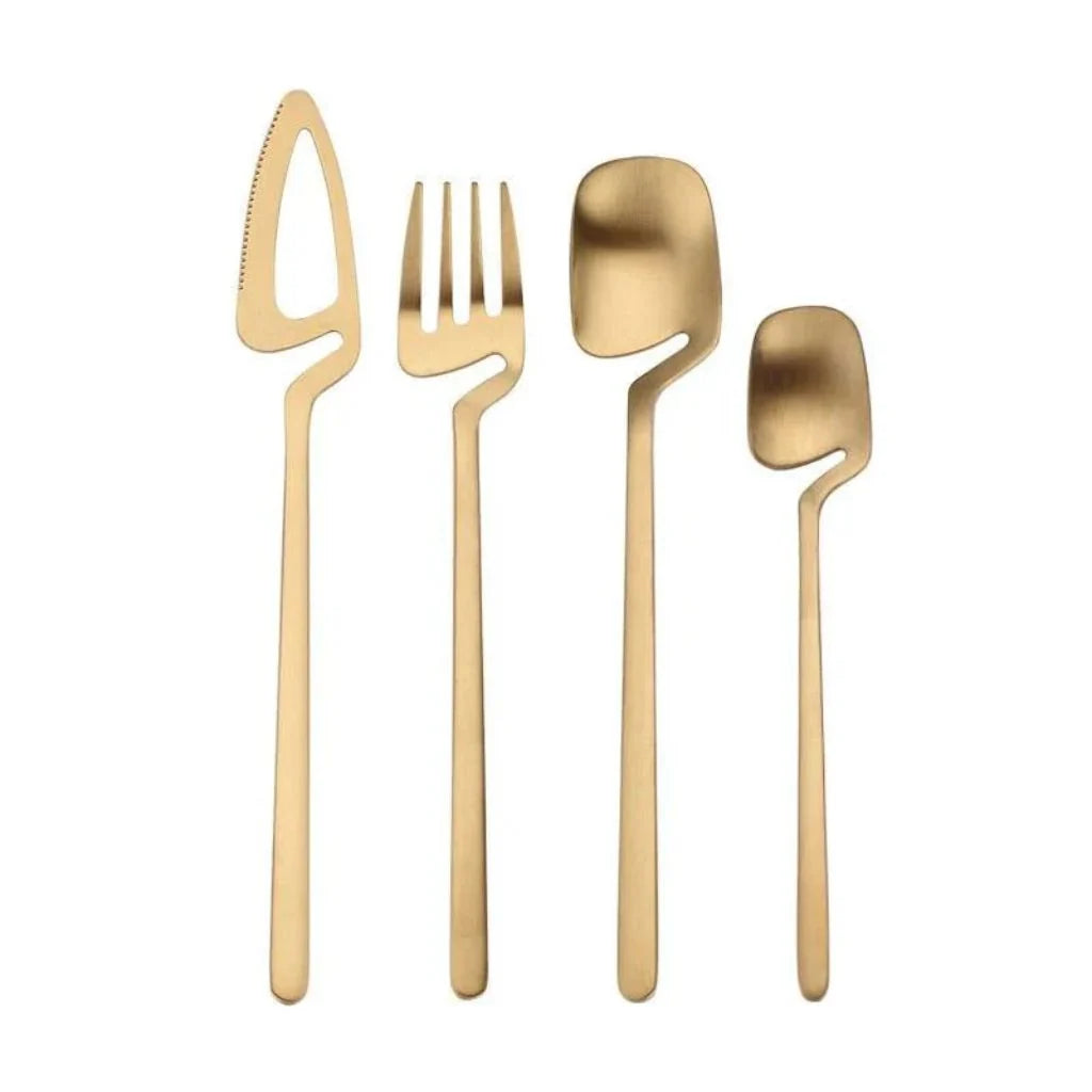 Elara Haus Cutlery Set - Luxe 304 Stainless Steel Contemporary Design 9