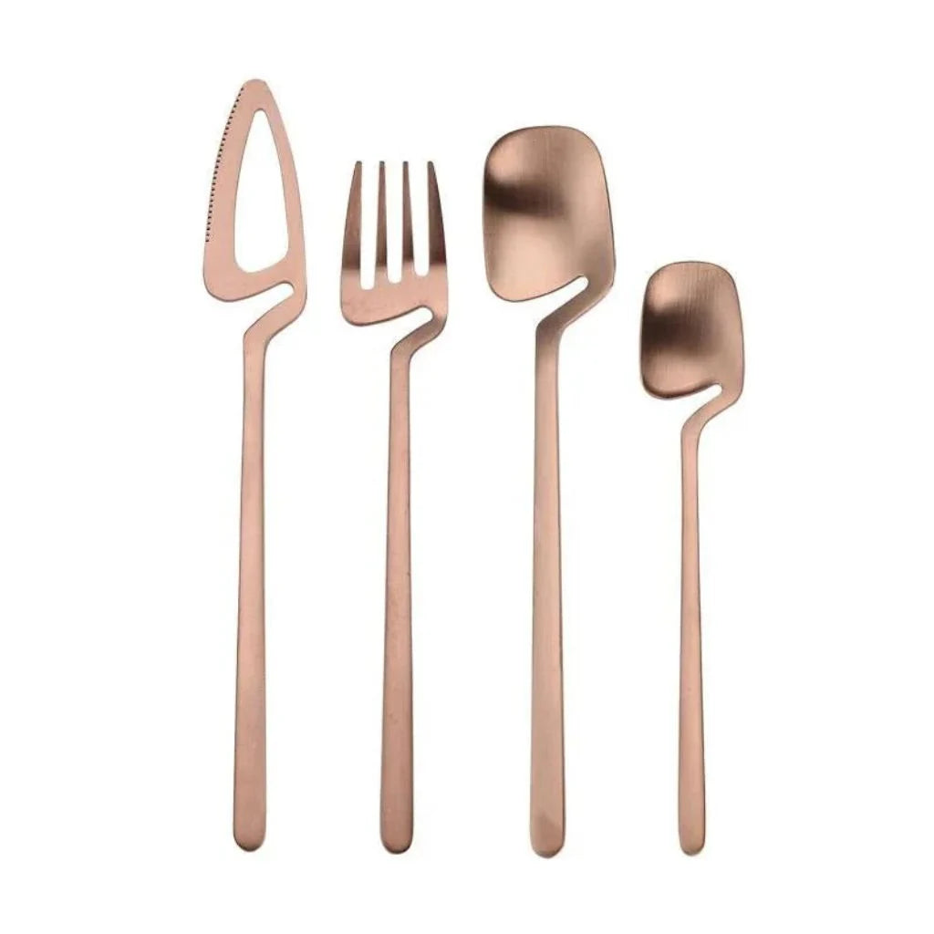 Elara Haus Cutlery Set - Luxe 304 Stainless Steel Contemporary Design 10