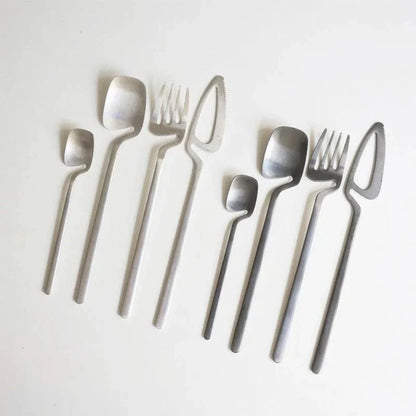 Elara Haus Cutlery Set - Luxe 304 Stainless Steel Contemporary Design 0