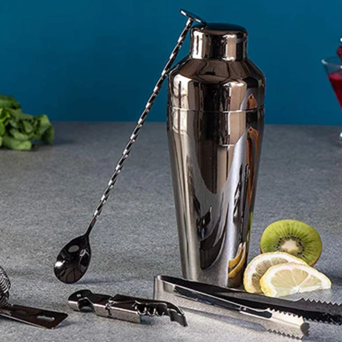 Stirré Elite Cocktail Set – Luxury Metallic Bar Kit Essentials 2