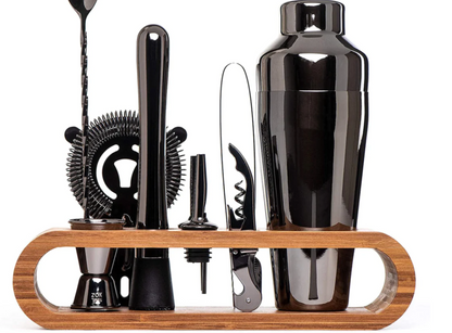 Stirré Elite Cocktail Set – Luxury Metallic Bar Kit Essentials 5