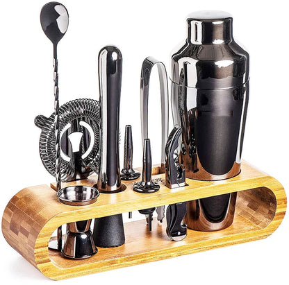 Stirré Elite Cocktail Set – Luxury Metallic Bar Kit Essentials 9