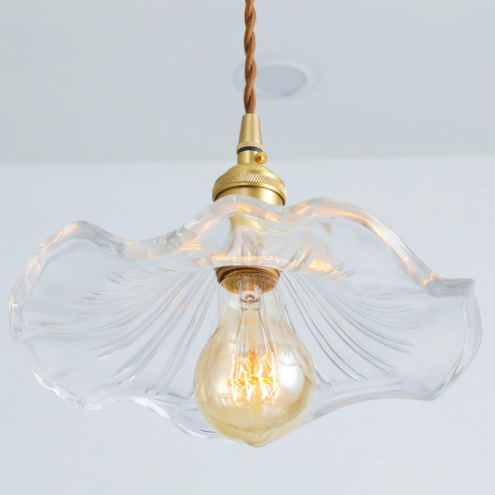Stylish Lamp with Hibiscus Flower