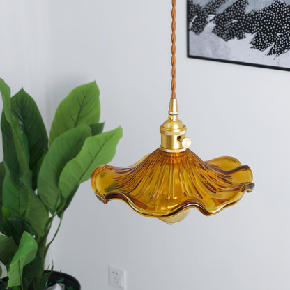 Stylish Lamp with Hibiscus Flower