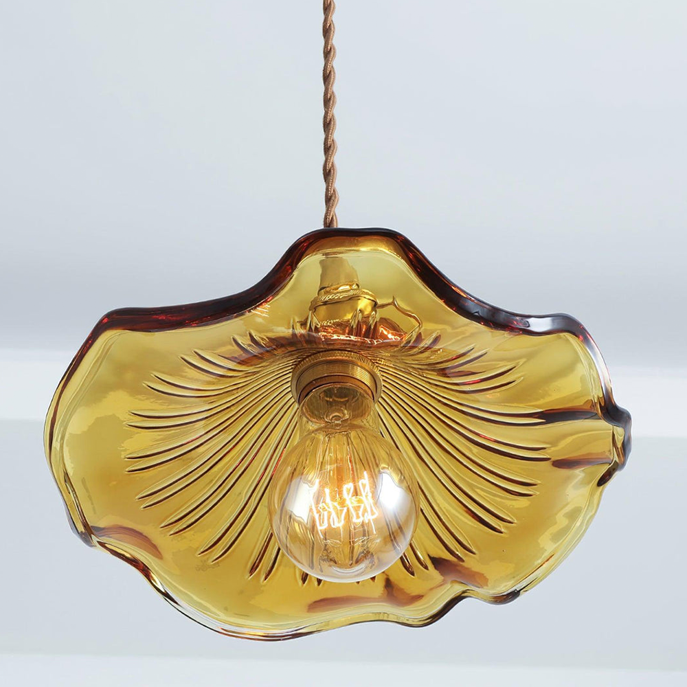 Stylish Lamp with Hibiscus Flower