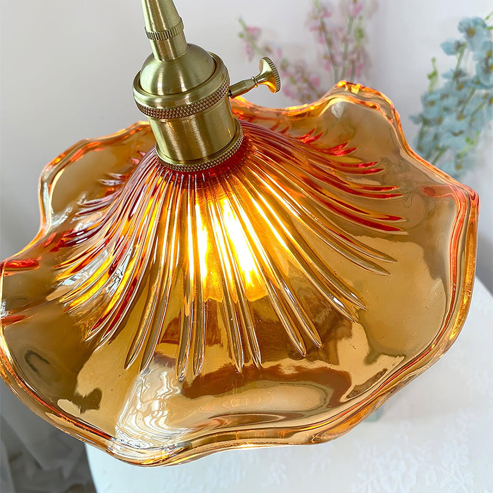Stylish Lamp with Hibiscus Flower