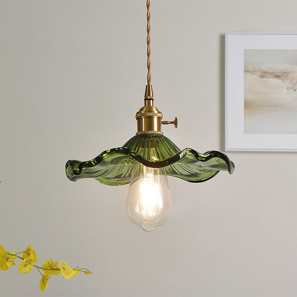 Stylish Lamp with Hibiscus Flower
