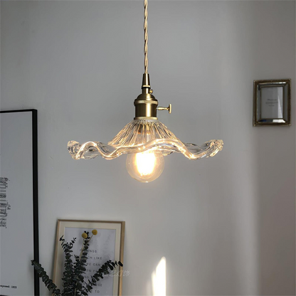 Stylish Lamp with Hibiscus Flower