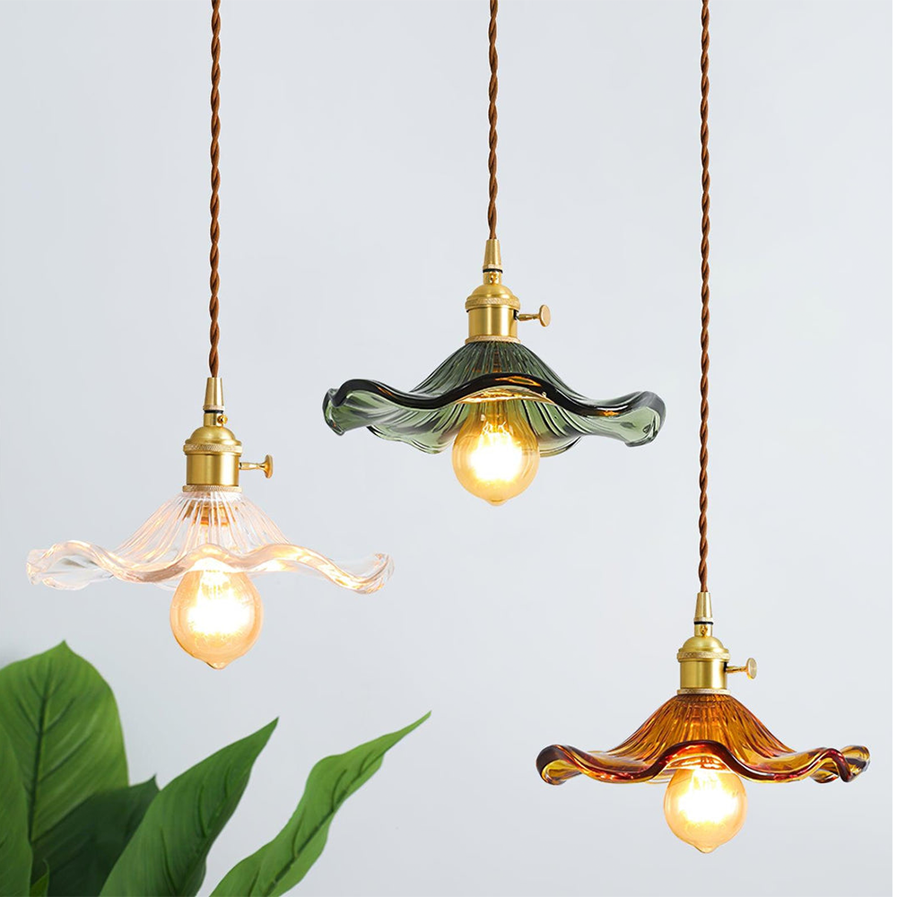 Stylish Lamp with Hibiscus Flower