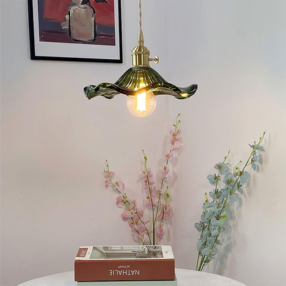 Stylish Lamp with Hibiscus Flower