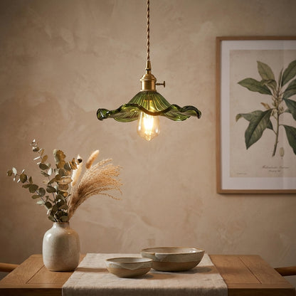Stylish Lamp with Hibiscus Flower