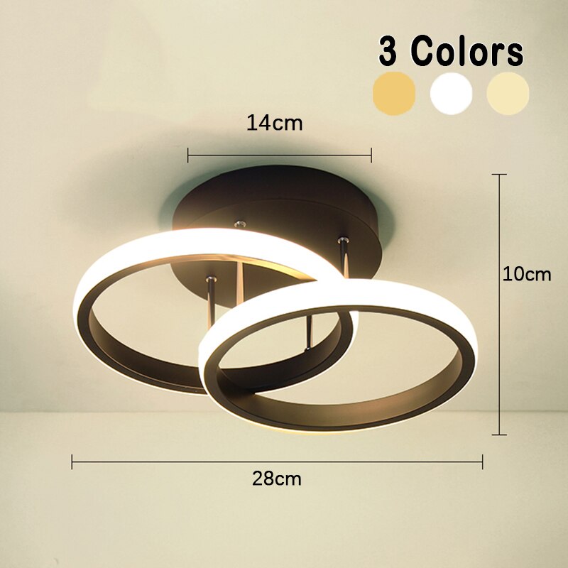 Stylish Slimline LED Ceiling Light - Modern Flush Mount Fixture