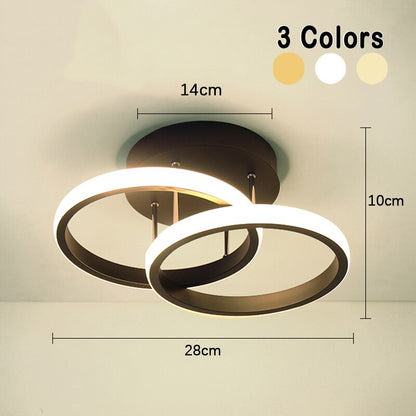 Stylish Slimline LED Ceiling Light - Modern Flush Mount Fixture