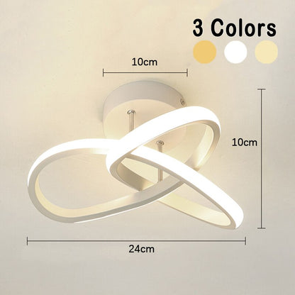 Stylish Slimline LED Ceiling Light - Modern Flush Mount Fixture