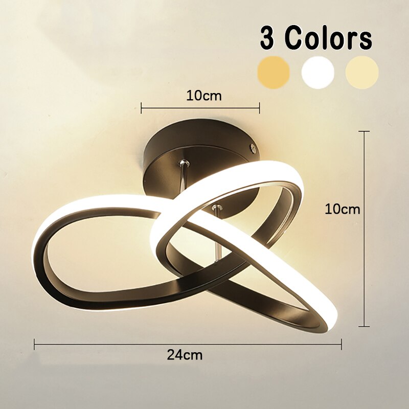 Stylish Slimline LED Ceiling Light - Modern Flush Mount Fixture