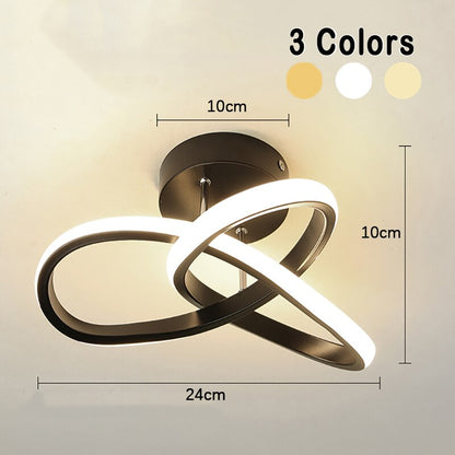 Stylish Slimline LED Ceiling Light - Modern Flush Mount Fixture