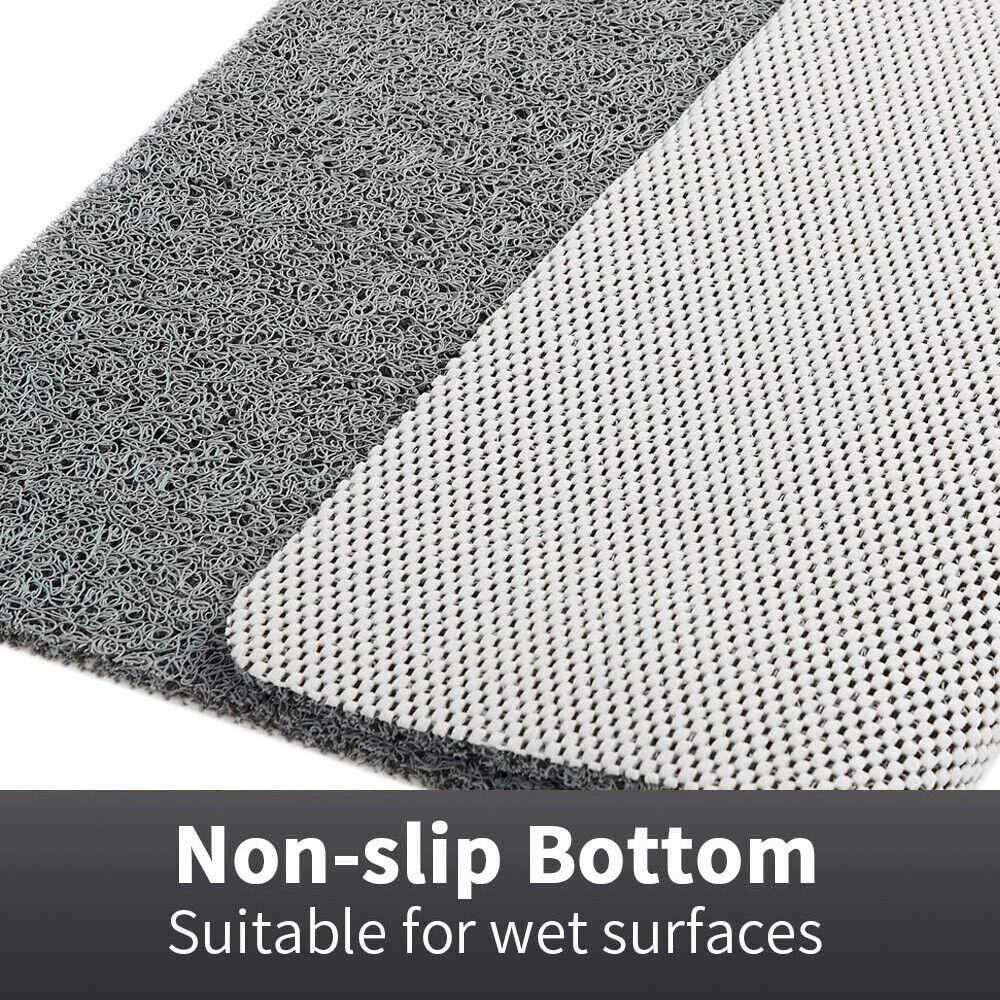 Textured Non-Slip Shower Mat - Loofah Style