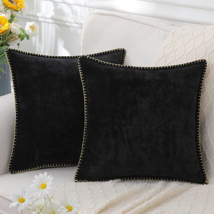 Elara Haus Chenille Throw Pillow - Luxurious Soft Velvet Decorative Cushion 4