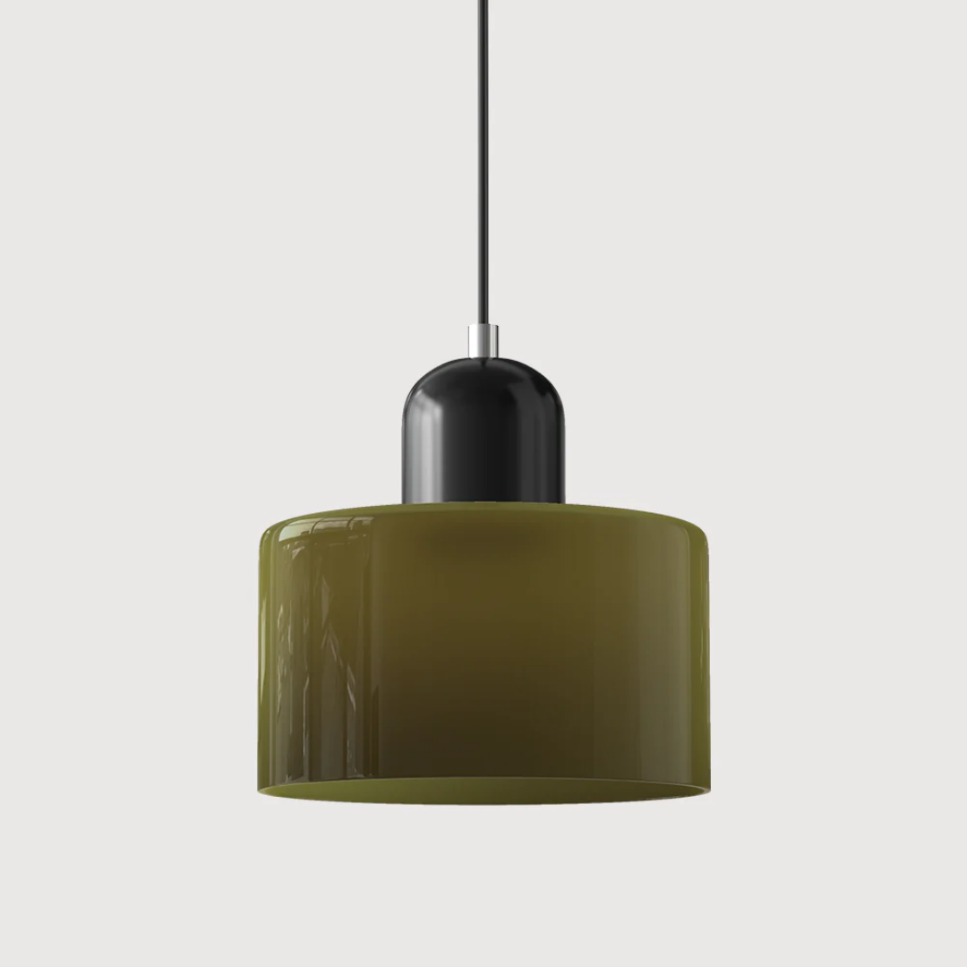 Vintage Style Glass Pendant Lamp Kitchen Island Light