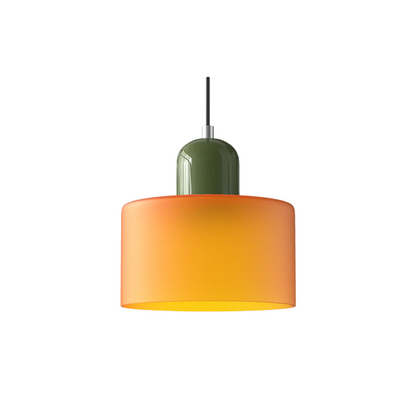 Vintage Style Glass Pendant Lamp Kitchen Island Light