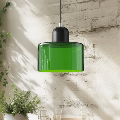 Vintage Style Glass Pendant Lamp Kitchen Island Light