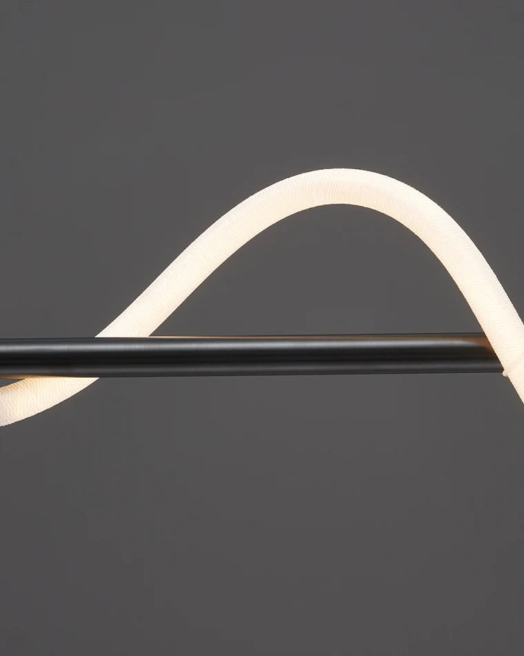 WOMO Rope Led Linear Brass Chandelier-WM2059a 6