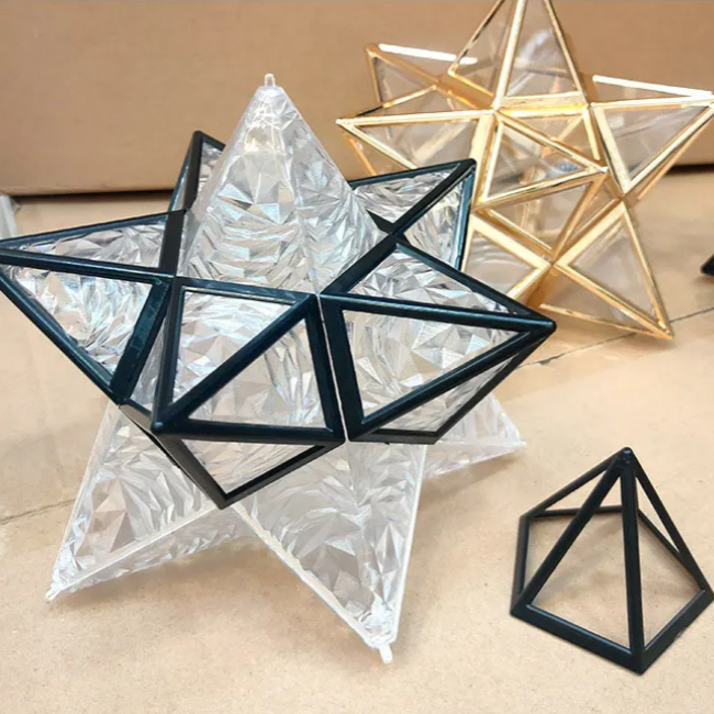 Whimsical Star Shaped Ceiling Light