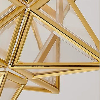 Whimsical Star Shaped Ceiling Light
