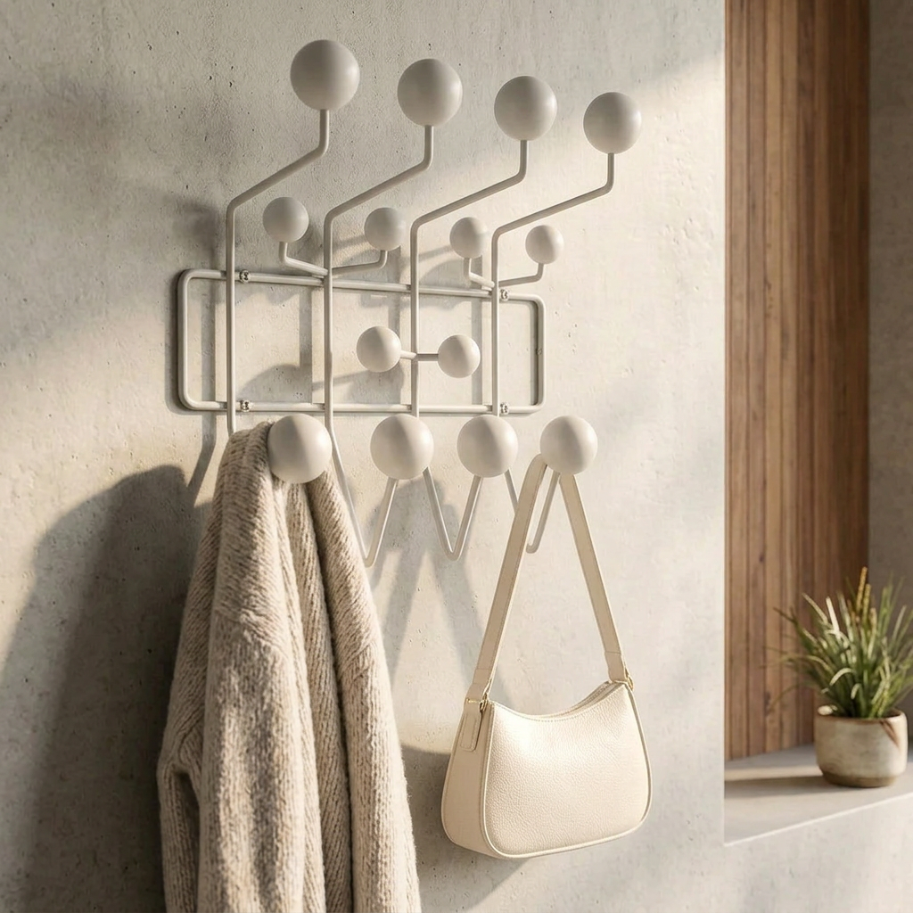 Wire Frame Wall Hook Rack