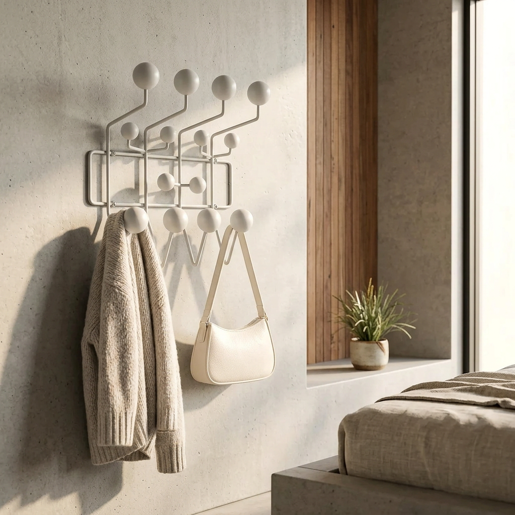 Wire Frame Wall Hook Rack