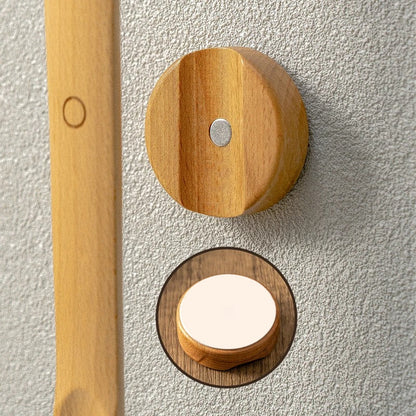 Wooden Shoehorn With Magnetic Wall Mount 6