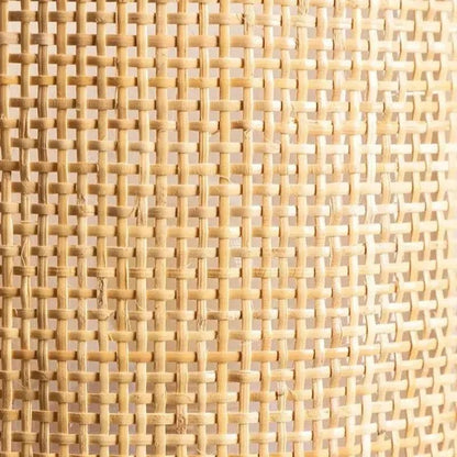 Elara Haus Handwoven Rattan Wall Lamp - Natural Bamboo Artisan Design 1