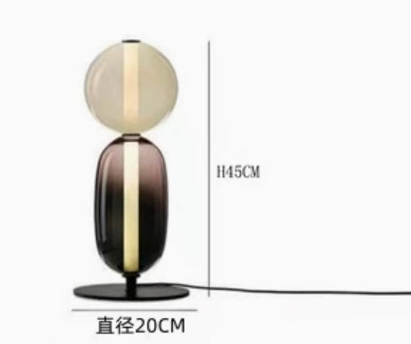 Modern Dimmable LED Floor Lamp - Replaceable Strip - Black/Brass