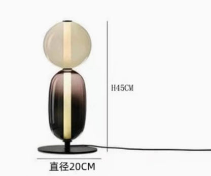 Modern Dimmable LED Floor Lamp - Replaceable Strip - Black/Brass