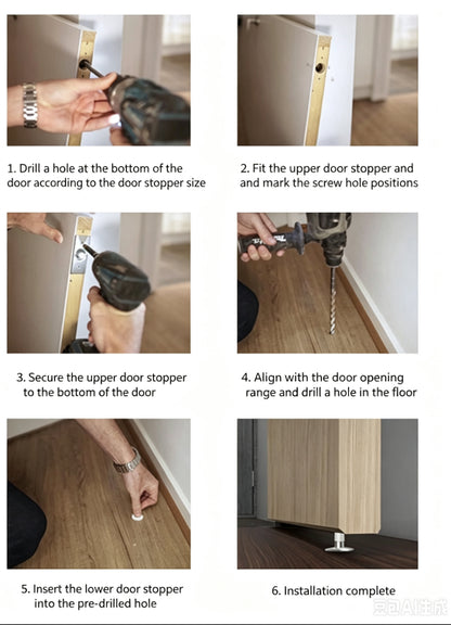 Elara Haus Architectural Hidden Magnetic Door Stopper