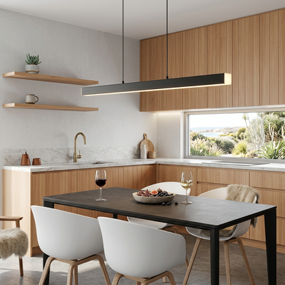 Elara Haus Modern Crosswise LED Pendant Lamp